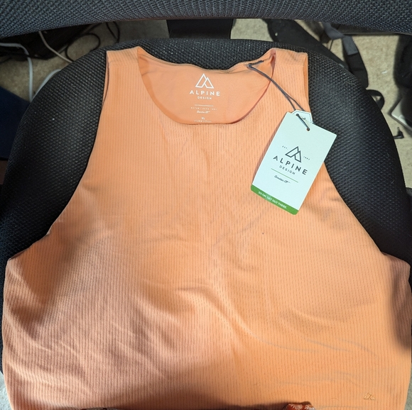 Alpine crop top orange XL NWT - Picture 1 of 1